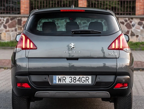 Peugeot 3008 cena 39900 przebieg: 169000, rok produkcji 2014 z Płock małe 497